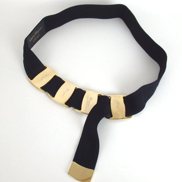 Salvatore Ferragamo Canvas Belts for Women for sale | eBay Authentic Salvatore Ferragamo Vala belt Nylon jacquard canvas [Used]